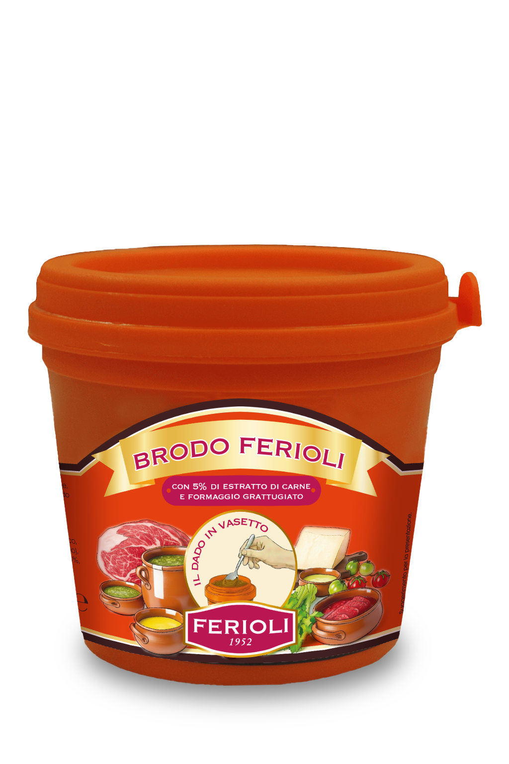 Brodo E.C.5% pasta 440g